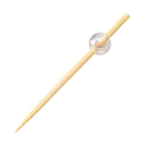 用美 業務用 ビーズ串 5cm クリアー