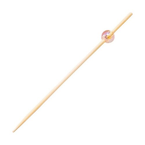 用美 業務用 ビーズ串9cm 桃 1箱(