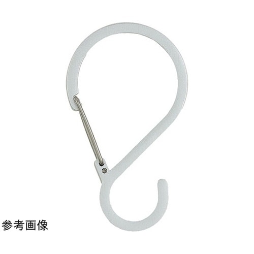 Sフックカラビナ 大 シルバー 1箱(1