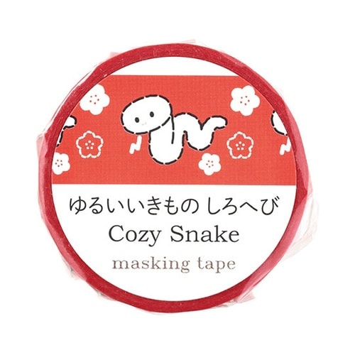 マスキングテープ ゆるいどうぶつ しろへ