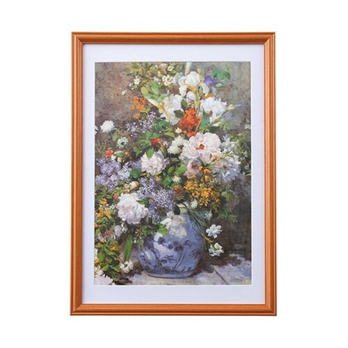 ルノワール名画額A3 花瓶の花 K605