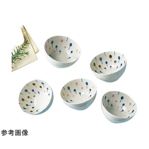 水玉ホップライスボウル5P K60306