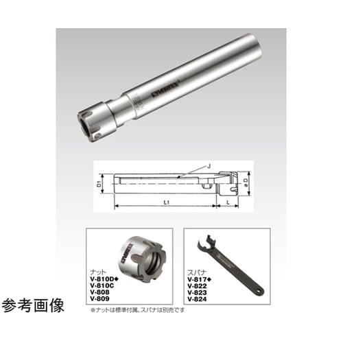 ERストレートコレットチャック スリム