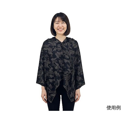 冷感ポンチョ 鬼ドライ 迷彩 ZAT47