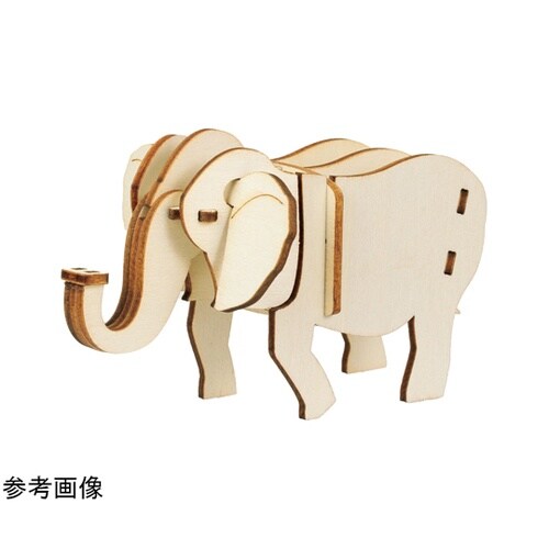 木製3Dパズル ゾウ 58731