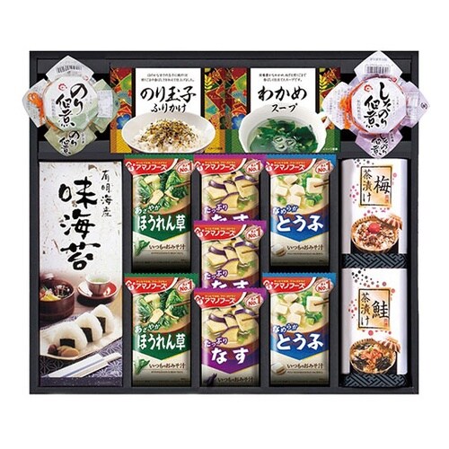アマノフリーズドライみそ汁&食卓詰合せの