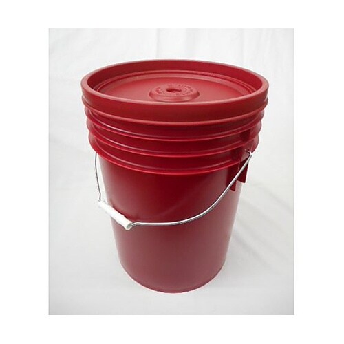 トスロン密閉タンク 20L 赤 SN−2