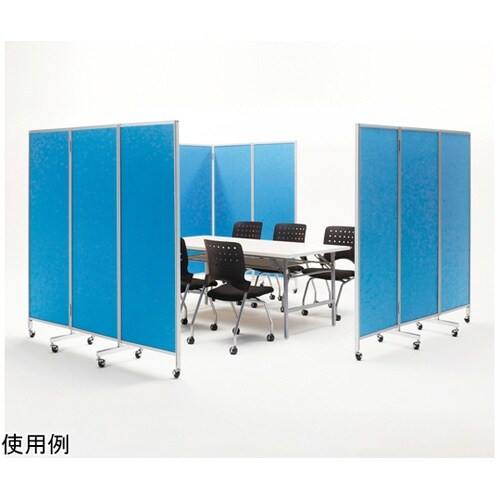 三折衝立 防炎布張りタイプ 楢−88CB