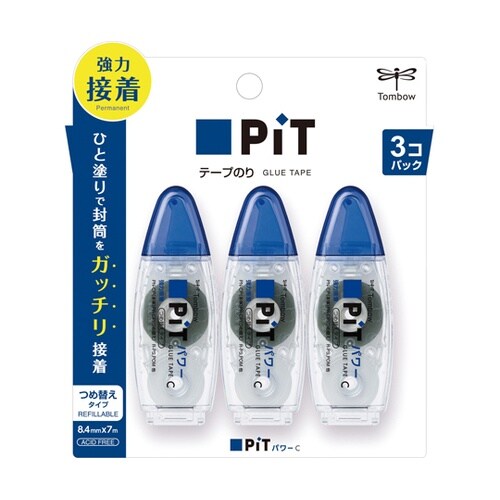 テープのりピットパワーC 1パック(3個