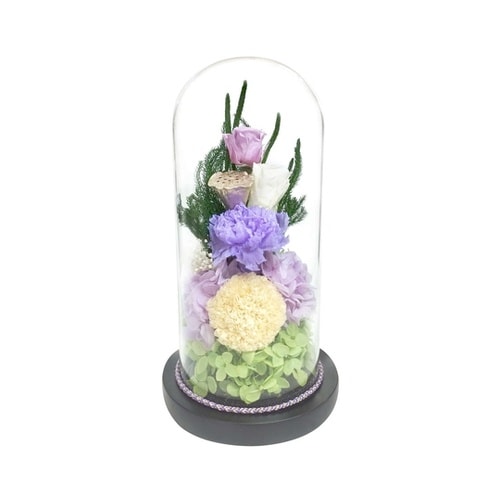 供え花 仏花 お供え ガラスドームアレン