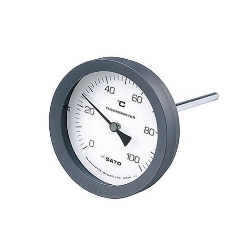 0−100℃/100mm バイメタル式温