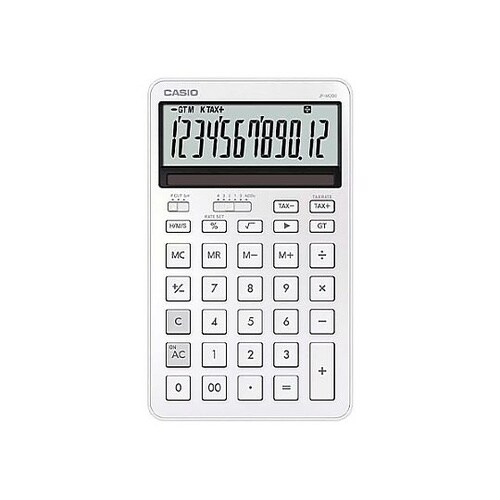12桁 計算機 (ホワイト) EA76