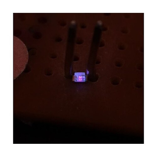 面実装LED 1608サイズ 紫 HT1