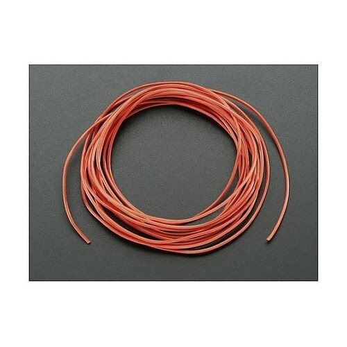 シリコンワイヤー(2m・30AWG・赤)