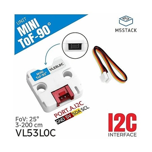 M5Stack用90度ミニToFユニット