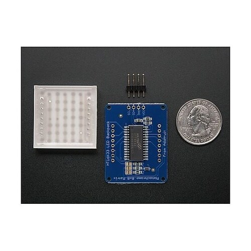 Adafruit I2C通信の8x8 1