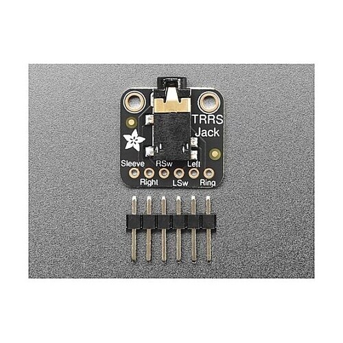 Adafruit 4極(TRRS)オーデ