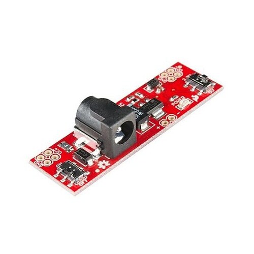 ブレッドボード用電源ボード5V/3.3V