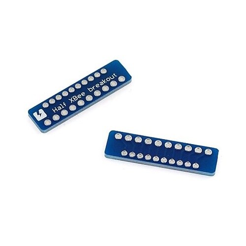 片側だけのXBeeピッチ変換用基板(基板