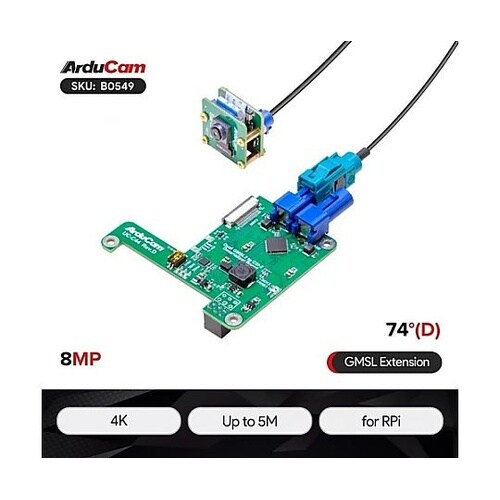 ArduCAM GMSL2対応8MP R