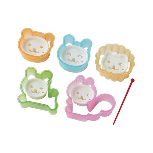 ニッコリ顔のぬき型セット
