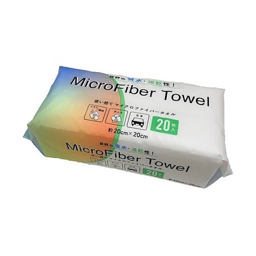 マイクロファイバーウエス 20×20cm