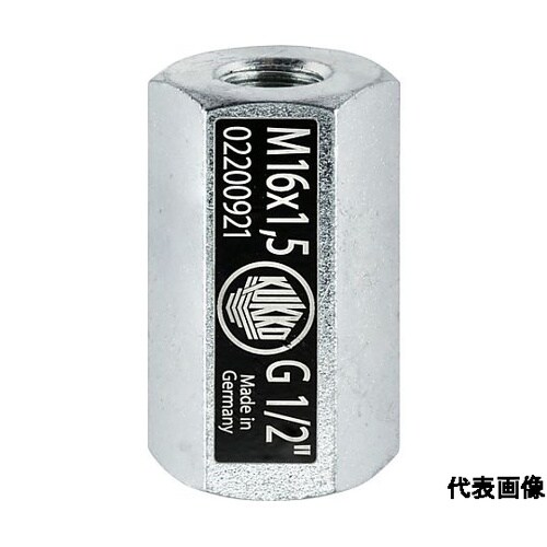 ねじアダプター メス×メス M16×1.