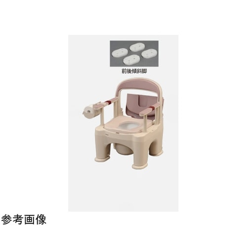 ポータブルトイレ ラフィーネ(座楽)長穴