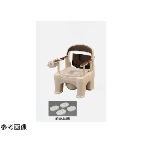ポータブルトイレ ラフィーネ(座楽)長穴