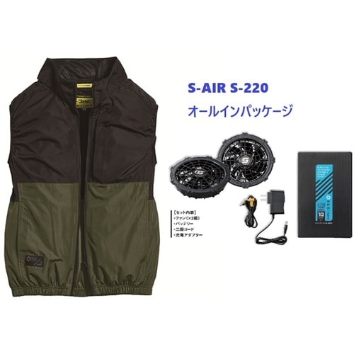 ファン付ベストCASUALオールインパッ