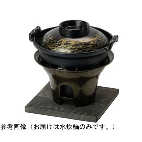 アルミ水炊鍋(金銀がすり) 20427