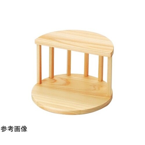 桧 縦格子段飾り 小 38204