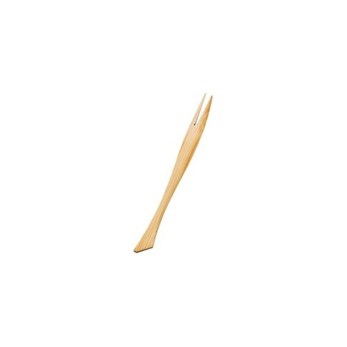竹・ゆるやかフォーク 小 クリア 081