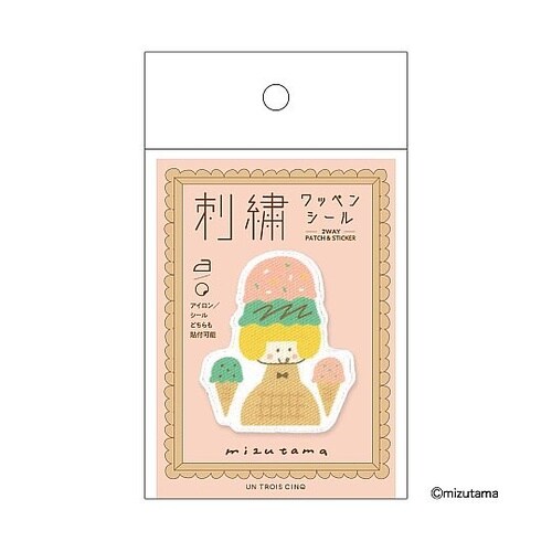 ワッペンアイスガール UTN346