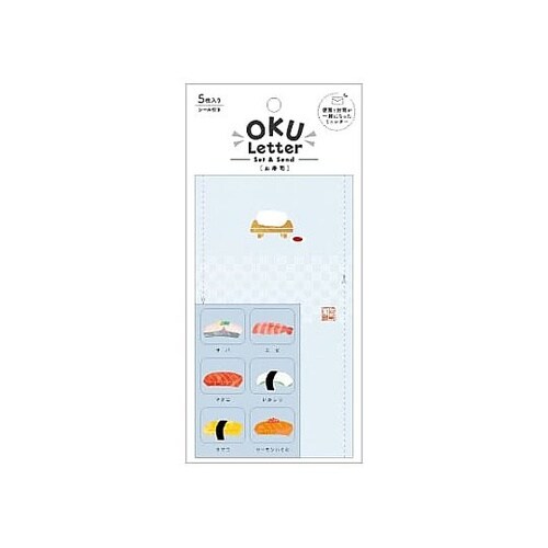 OKU LETTERすし 1パック(5枚