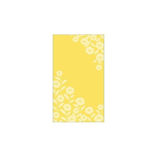 ポチ袋(むついろ)五型黄華 1パック(5