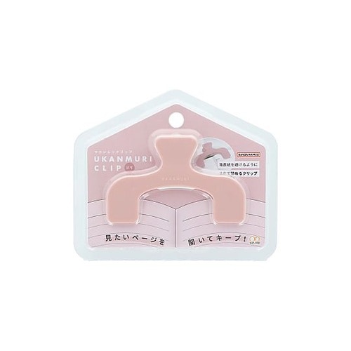 ウカンムリクリップぷち ピーチベージュ