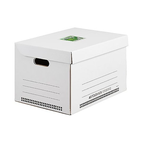 置き配ボックスA3ホワイト E30381