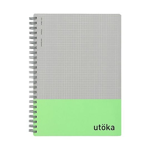 A5 ノート ウトカ Lグリーン 1パッ