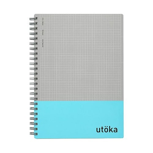 A5 ノート ウトカ Lブルー 1パック