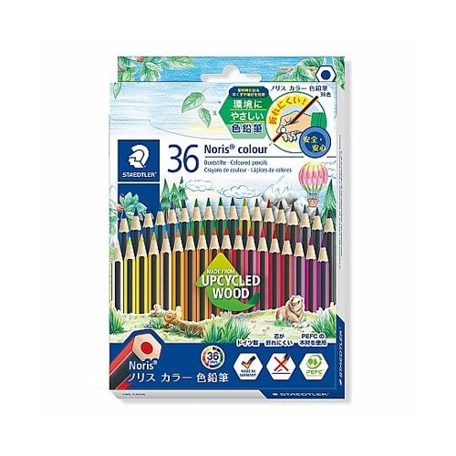 ノリスカラー色鉛筆 1セット(36色入)