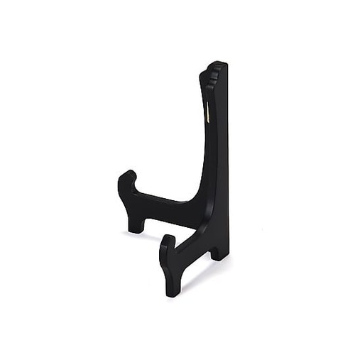 木製皿立 黒 8号 N060−01703