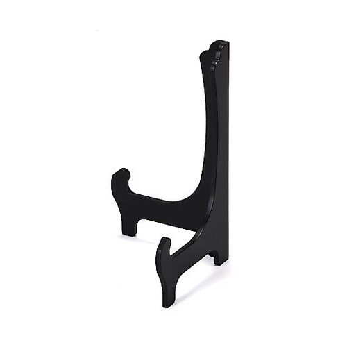 木製皿立 黒 14号 N060−0170