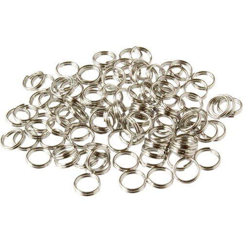 アクセサリー用二重リング 外径約6mm