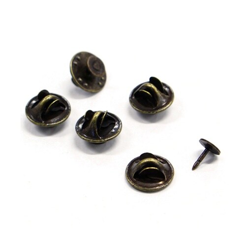 蝶バネピン タイタックピン 台6mm 針