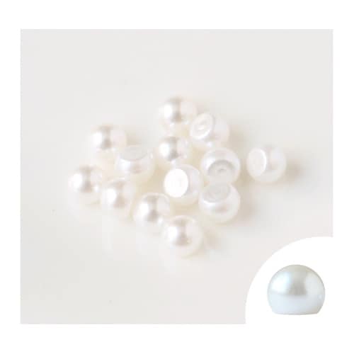 スリークォーターパール 6mm ホワイト