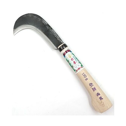 玉日本 登鎌 両刃 190g 刃渡約16