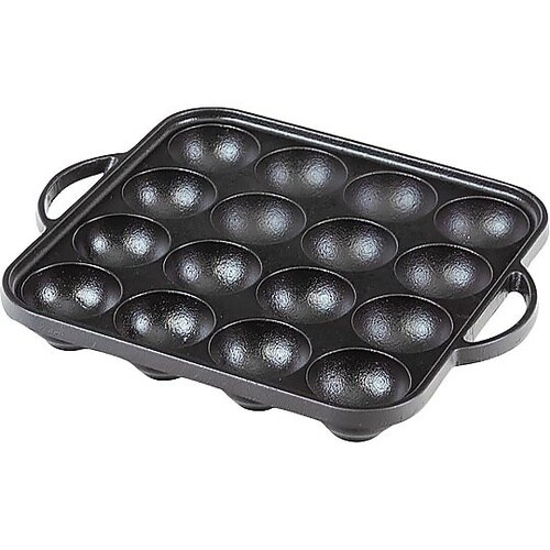 元祖やきやき IH鉄鋳物たこ焼器16穴