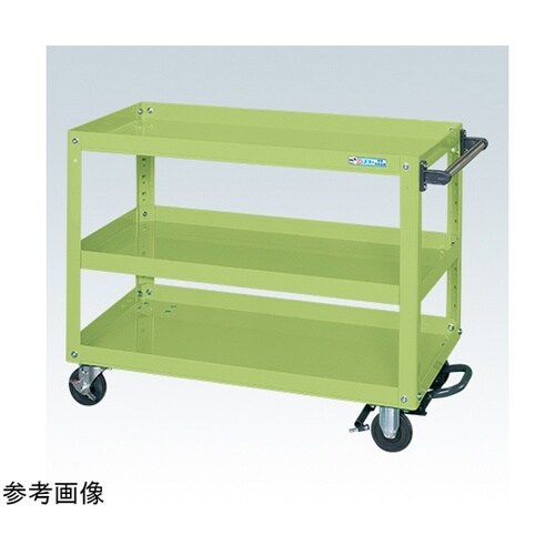 ス−パ−ワゴン(ゴム車/3段/プレ−ト式