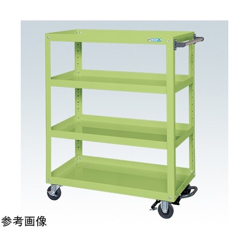 ス−パ−ワゴン(ゴム車/4段/プレ−ト式